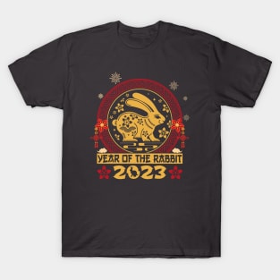 Happy Chinese New Year 2023 Year Of The Rabbit Lunar Year T-Shirt